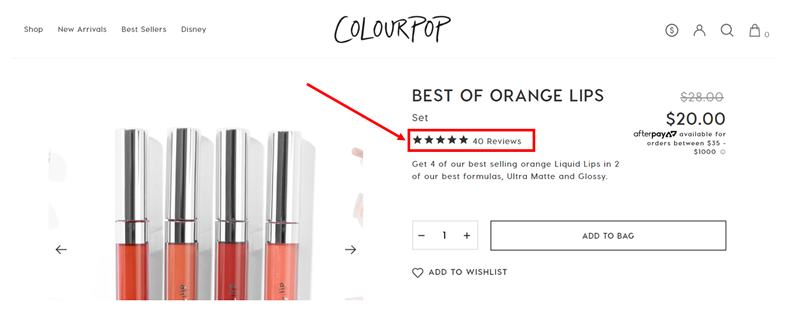 ColourPop Cosmetics reviews